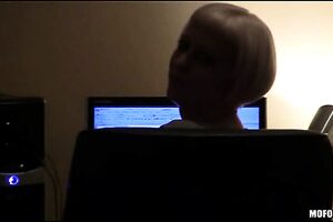 grandma shows pussy